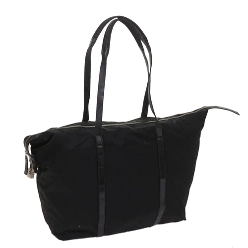 PRADA Tote Bag Nylon Black  bs11727