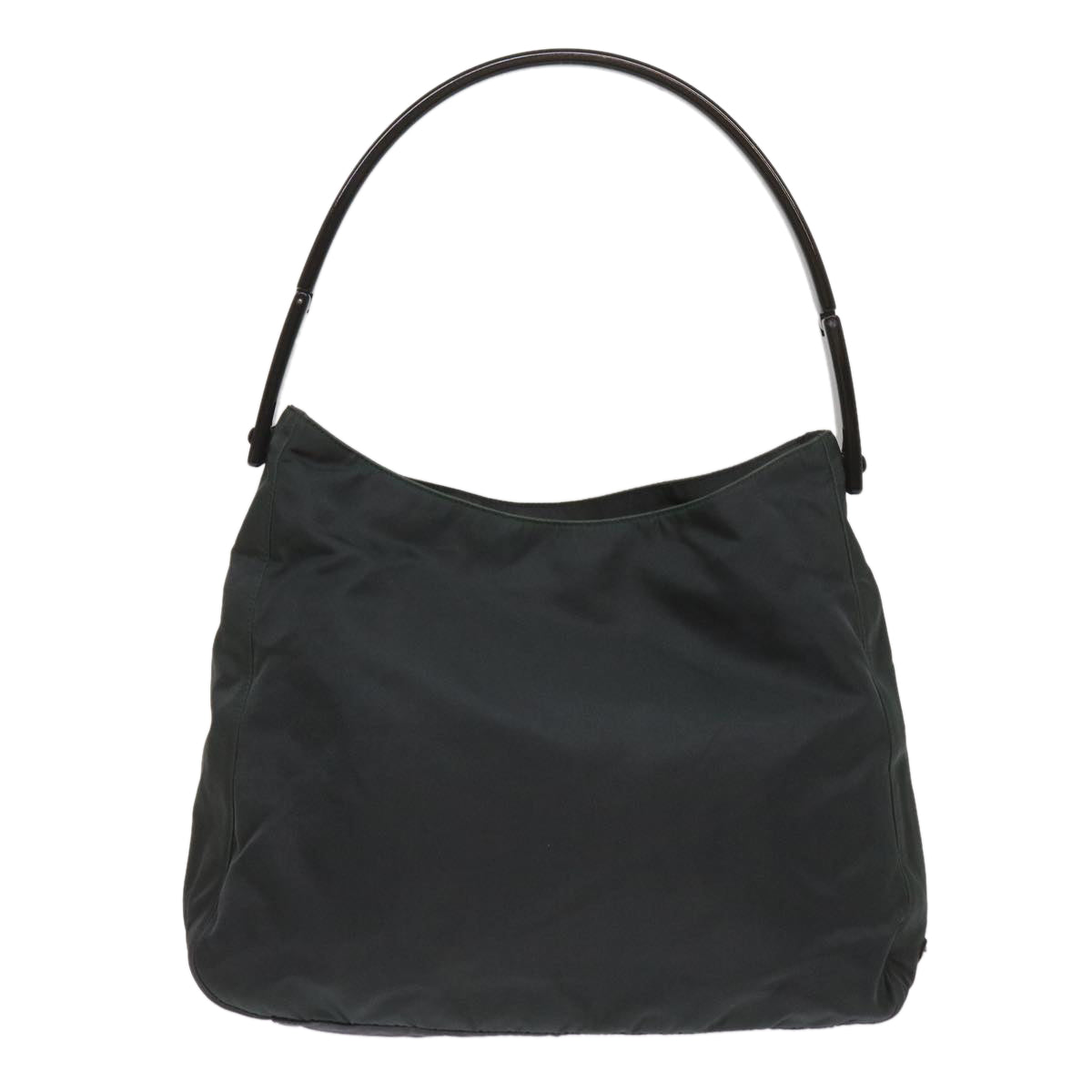 PRADA Shoulder Bag Nylon Green  bs11728