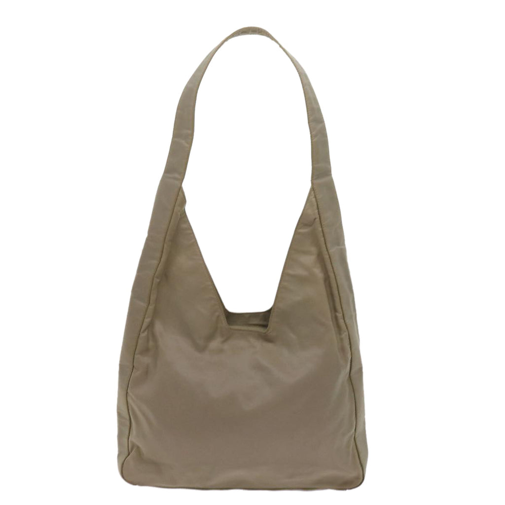 PRADA Shoulder Bag Nylon Gray  bs11729
