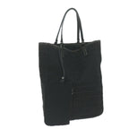 FENDI Zucchino Canvas Tote Bag Blackbs11778