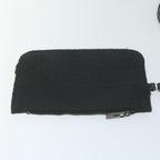 FENDI Zucchino Canvas Tote Bag Blackbs11778