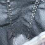 FENDI Zucchino Canvas Tote Bag Blackbs11778