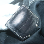 FENDI Zucchino Canvas Tote Bag Blackbs11778