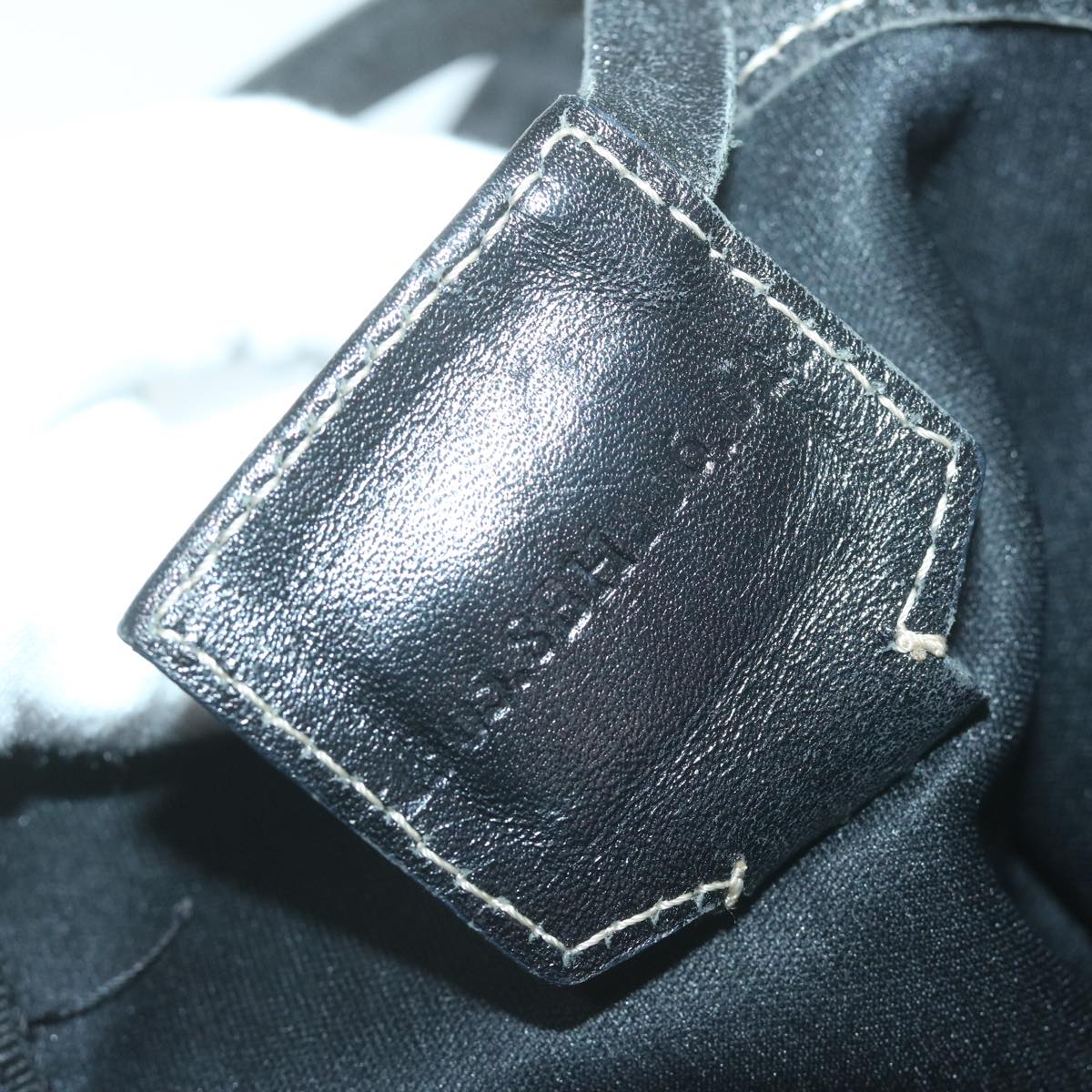 FENDI Zucchino Canvas Tote Bag Blackbs11778