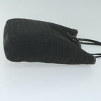 FENDI Zucchino Canvas Tote Bag Blackbs11778