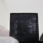FENDI Boston Bag Canvas 2way Blackbs11779