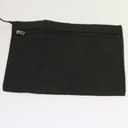 FENDI Boston Bag Canvas 2way Blackbs11779