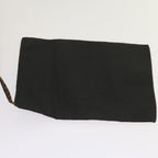 FENDI Boston Bag Canvas 2way Blackbs11779