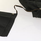 FENDI Boston Bag Canvas 2way Blackbs11779