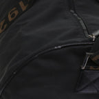 FENDI Boston Bag Canvas 2way Blackbs11779