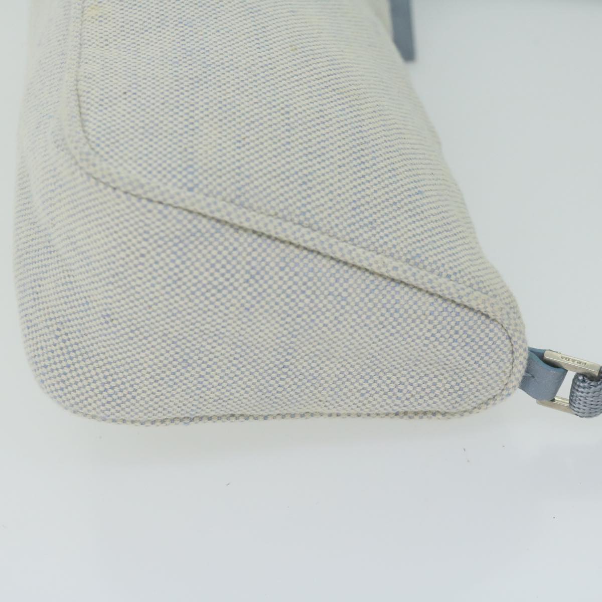 PRADA Sports Accessory Pouch Canvas White  bs11784