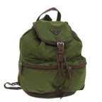 PRADA Backpack Nylon Khaki  bs11803