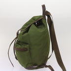 PRADA Backpack Nylon Khaki  bs11803