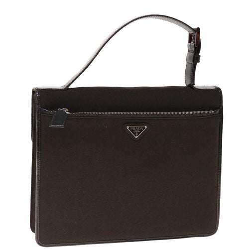PRADA Hand Bag Nylon Black  bs11806