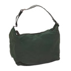 PRADA Shoulder Bag Nylon Green  bs11812