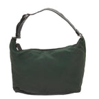 PRADA Shoulder Bag Nylon Green  bs11812
