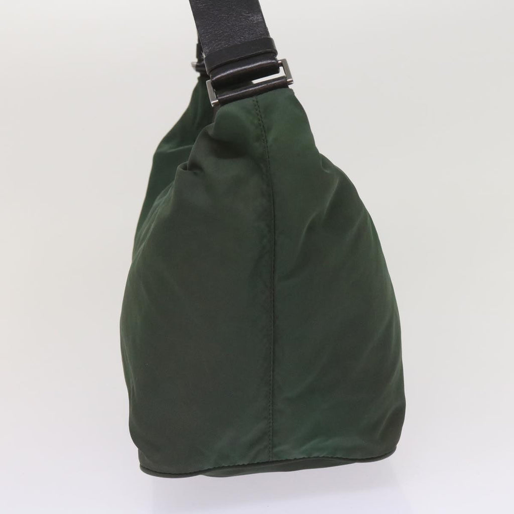 PRADA Shoulder Bag Nylon Green  bs11812