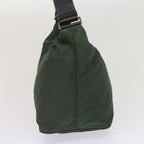 PRADA Shoulder Bag Nylon Green  bs11812
