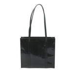 PRADA Shoulder Bag Patent leather Black  bs11846