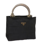 PRADA Hand Bag Nylon Black  bs11853