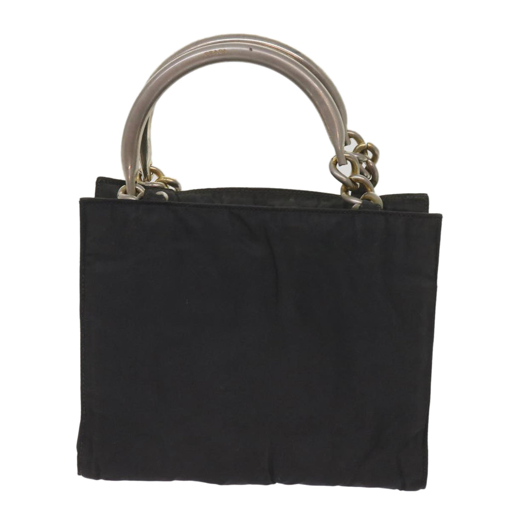 PRADA Hand Bag Nylon Black  bs11853