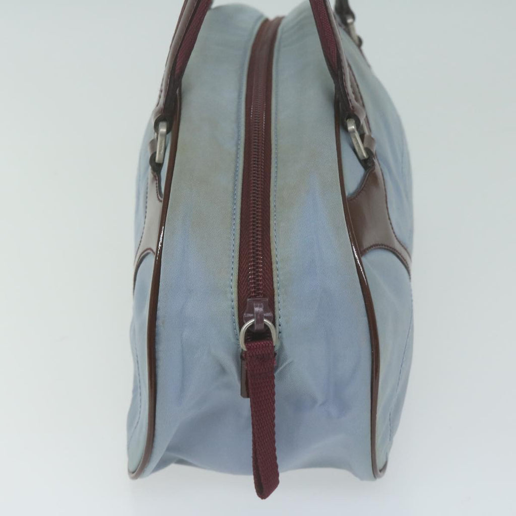 PRADA Hand Bag Nylon Light Blue  bs11864