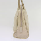 PRADA Hand Bag Nylon 2Set Cream Green  bs11882
