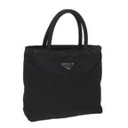 PRADA Hand Bag Nylon Black  bs11887