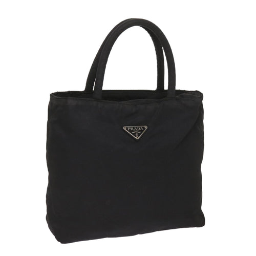 PRADA Hand Bag Nylon Black  bs11887