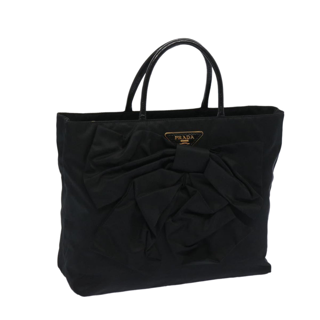 PRADA Hand Bag Nylon Black  bs11888