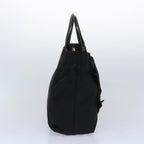 PRADA Hand Bag Nylon Black  bs11888