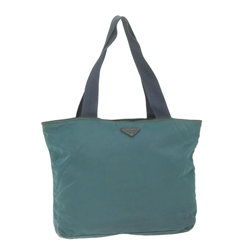 PRADA Tote Bag Nylon Blue  bs11914