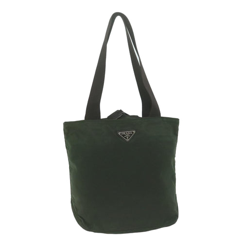PRADA Tote Bag Nylon Green  bs11932