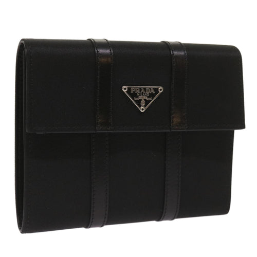 PRADA Wallet Nylon Black  bs11938