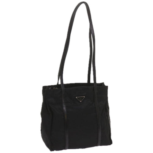 PRADA Shoulder Bag Nylon Black  bs11955