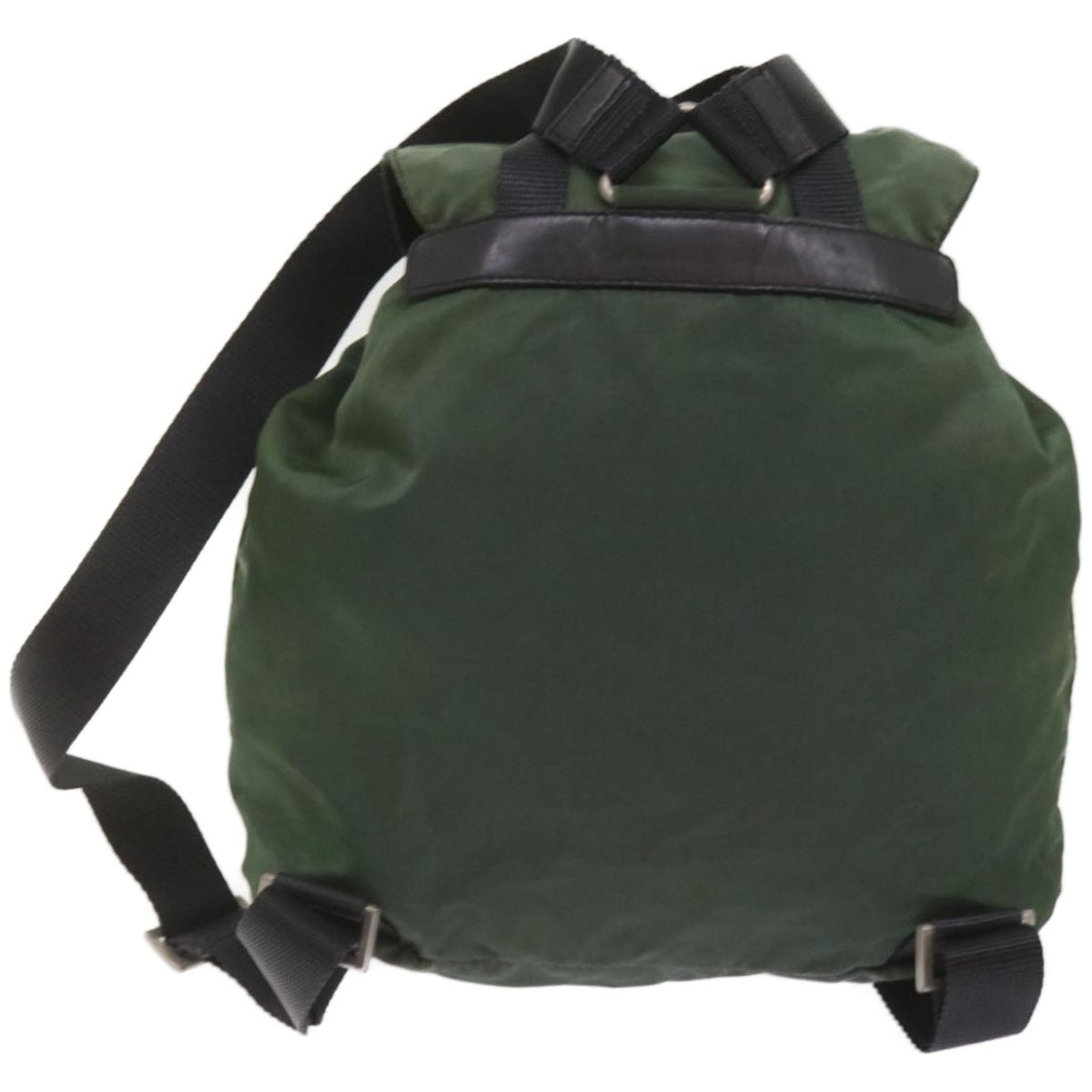 PRADA Backpack Nylon Green  bs11956