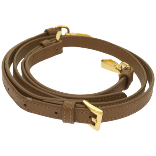 PRADA Shoulder Strap Safiano leather 37.4