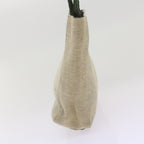 PRADA Sports Hand Bag Canvas Green Beige bs12012