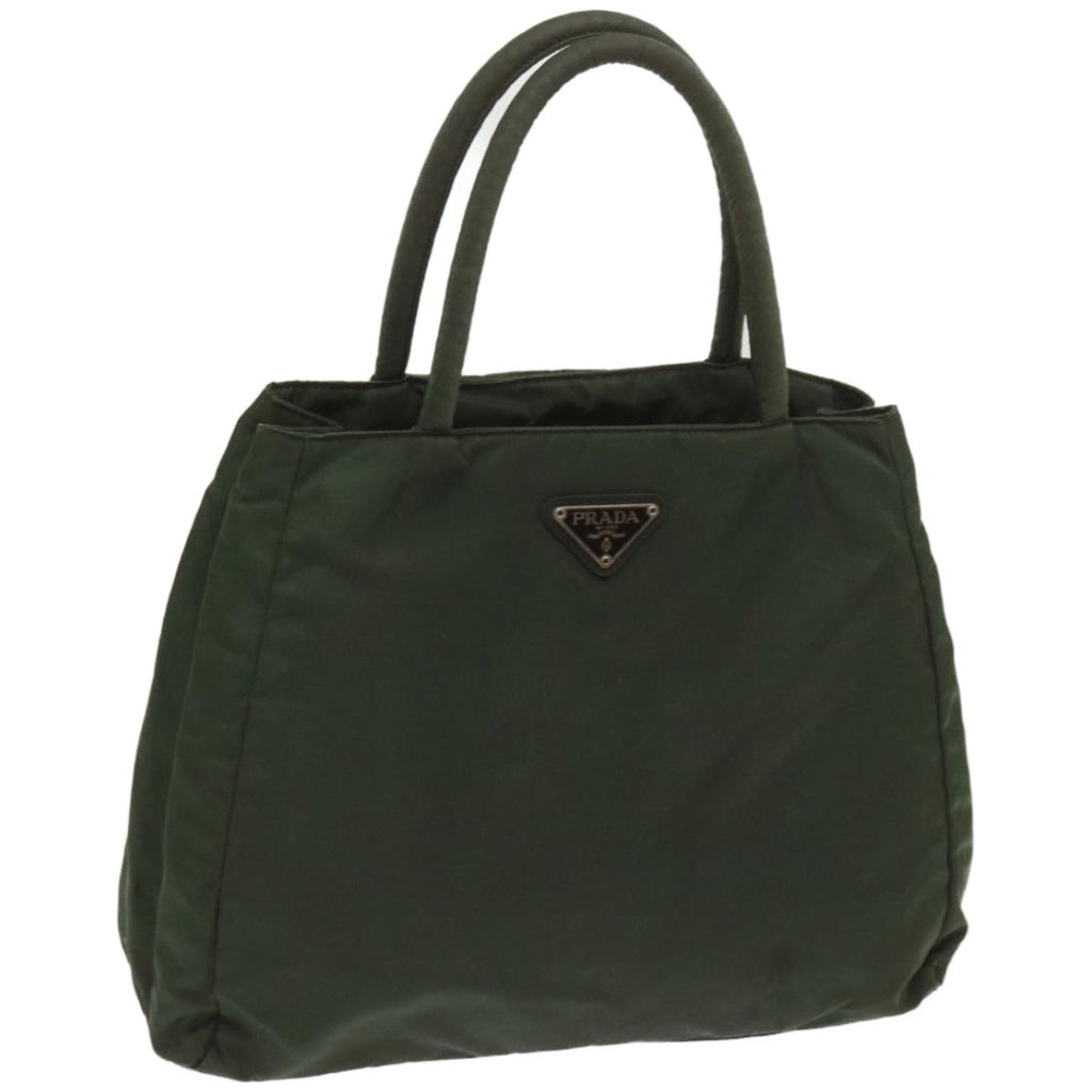 PRADA Hand Bag Nylon Green  bs12016