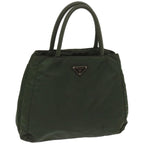 PRADA Hand Bag Nylon Green  bs12016