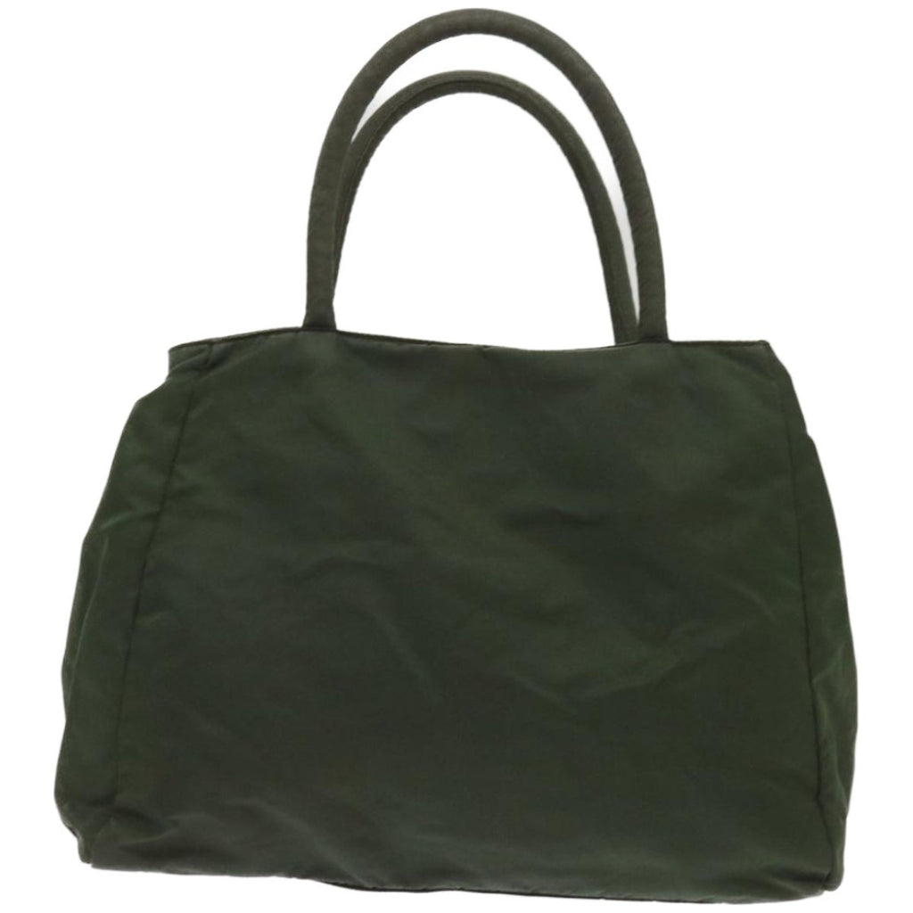 PRADA Hand Bag Nylon Green  bs12016