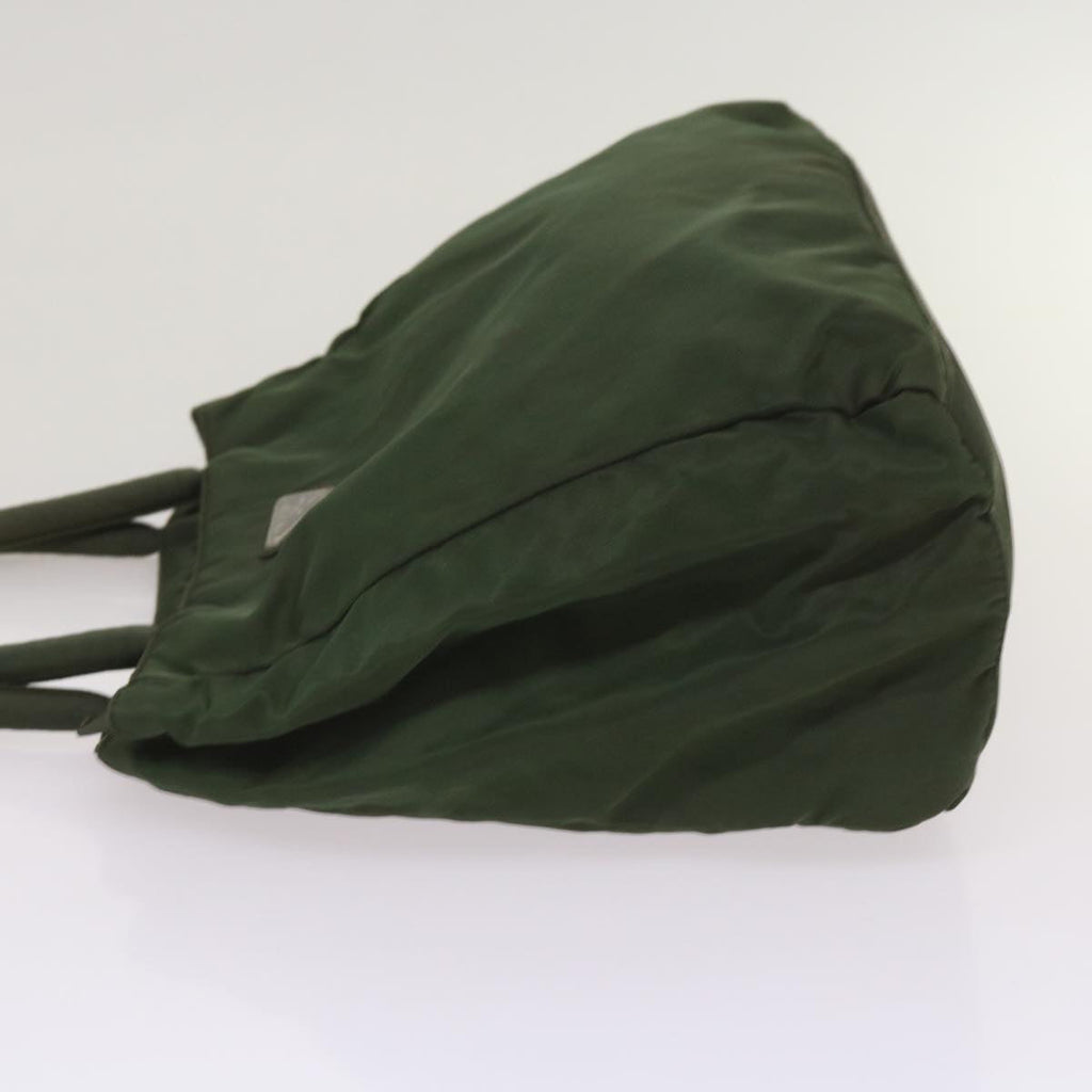PRADA Hand Bag Nylon Green  bs12016