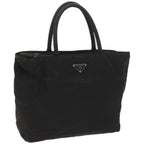 PRADA Hand Bag Nylon Black  bs12019