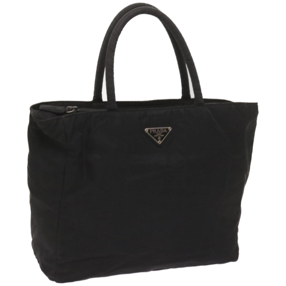 PRADA Hand Bag Nylon Black  bs12019