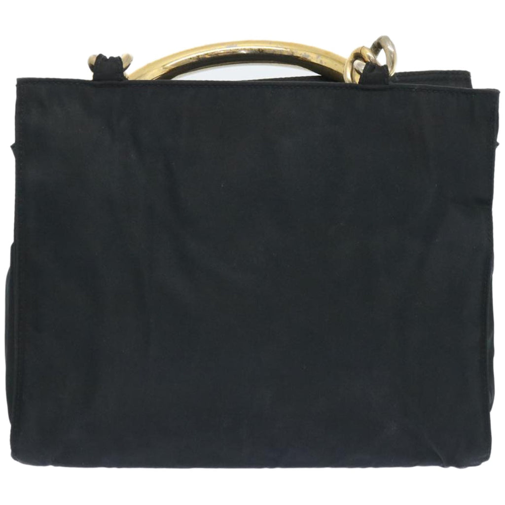 PRADA Hand Bag Nylon Black  bs12021