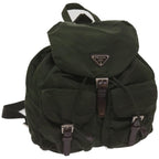 PRADA Backpack Nylon Khaki  bs12024