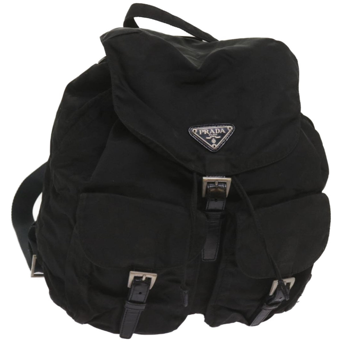 PRADA Backpack Nylon Black  bs12025