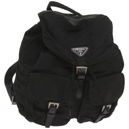 PRADA Backpack Nylon Black  bs12025