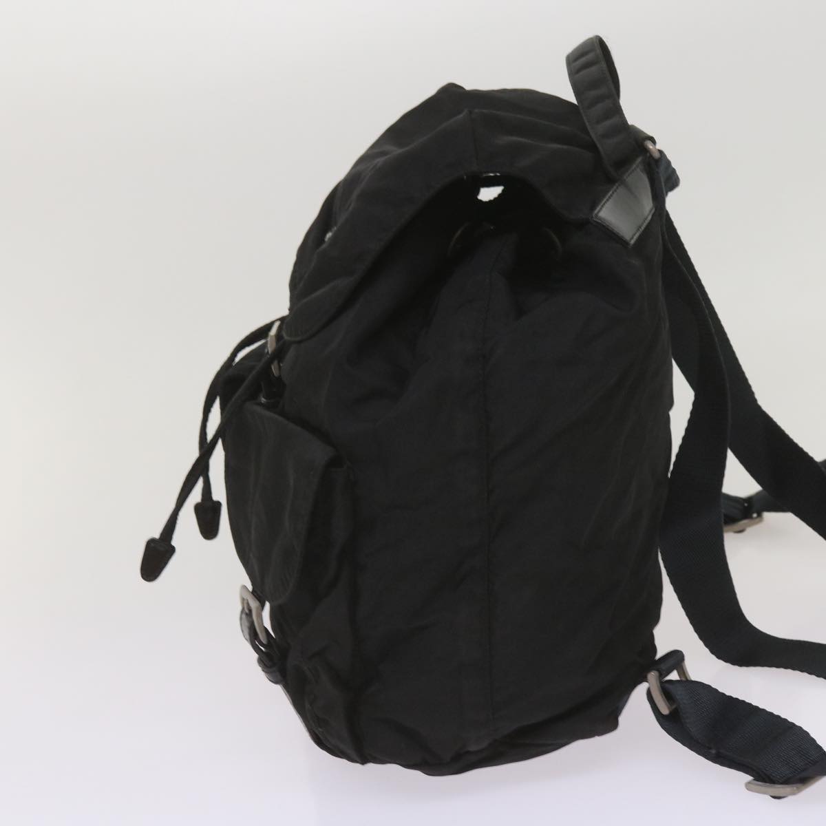 PRADA Backpack Nylon Black  bs12025