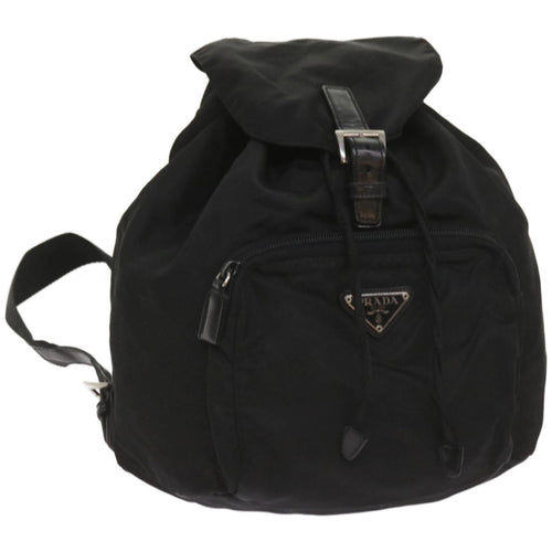 PRADA Backpack Nylon Black  bs12028